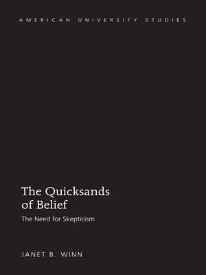 cover image of The Quicksands of Belief
